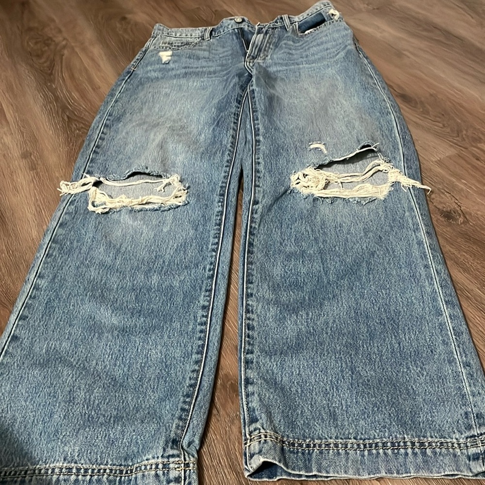 Hidden wide leg jeans